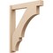 Ekena Millwork 6-in W x 36-in D x 44-in H Balboa Block Rough Cedar Woodgrain TimberThane Outlooker, Primed Tan OUTUR060X36X44BOA44RCPR - alternate 1